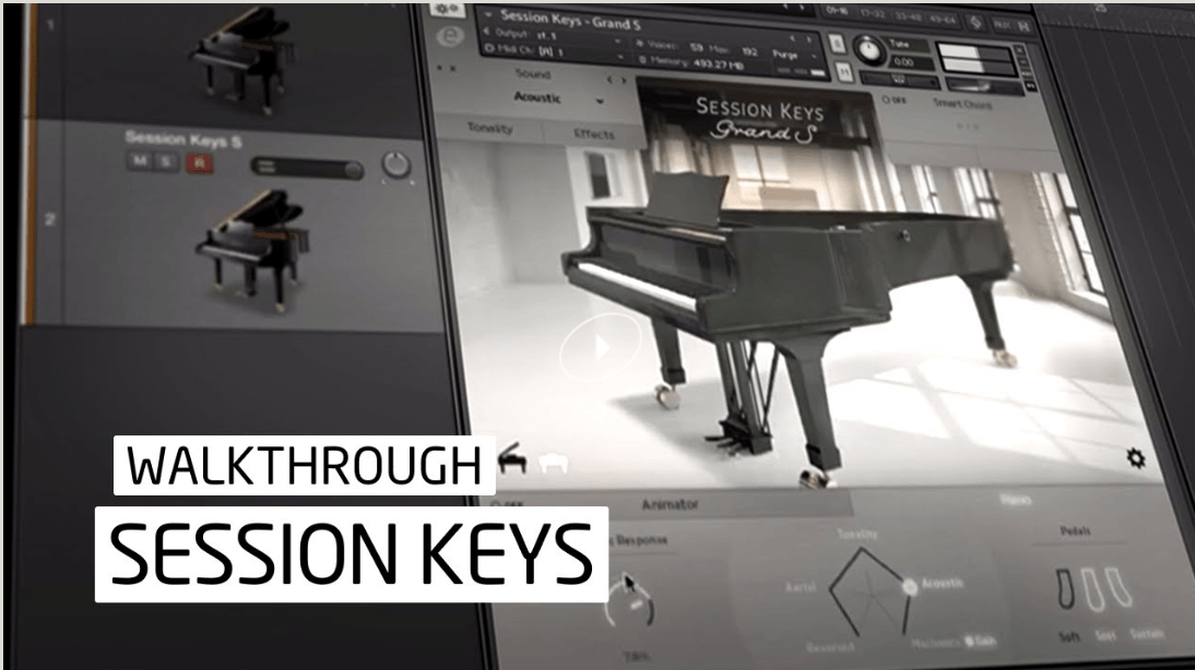 [钢琴音源] Session Key Grand Y 会自动演奏的钢琴