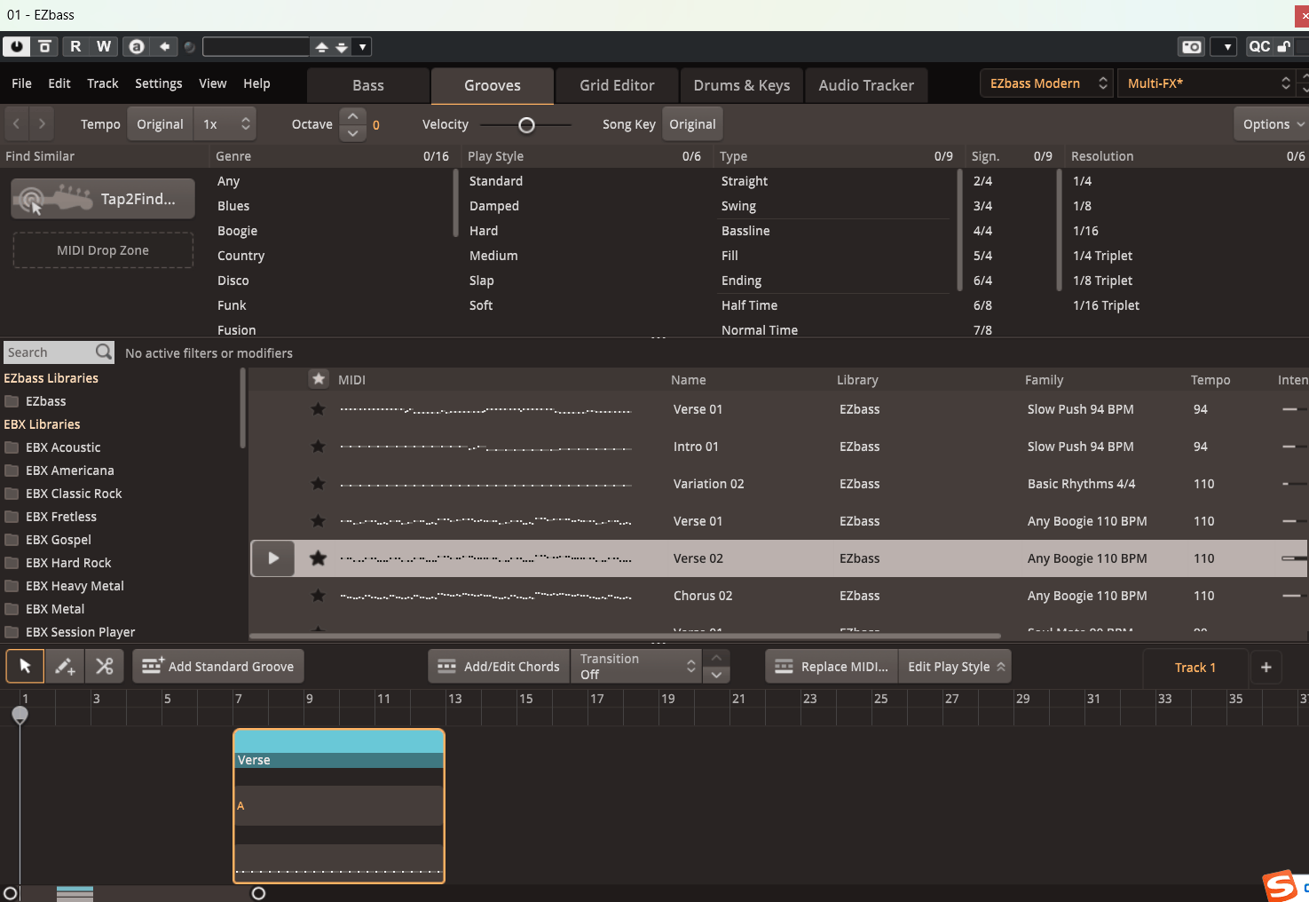 Toontrack EZBass 1.1.8 +MIDI Packs 虚拟低音贝斯