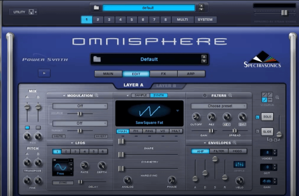 四巨头 大气合成器Omnisphere 2.8 最新升级完整版