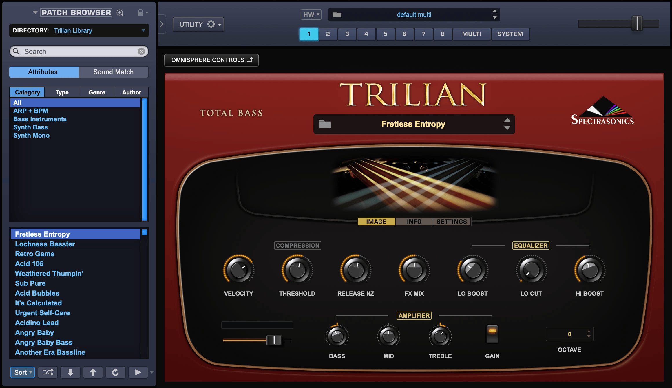 四巨头 Trilian v1.6最好用的贝斯音源Trilian